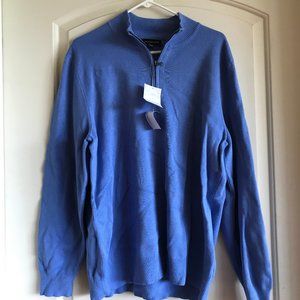 Brilliant Periwinkle Mockturtle Sweater